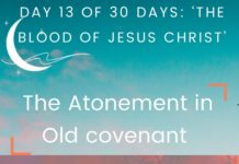 The Atonement in Old covenant