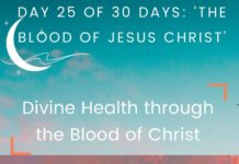 Divine Health through the Blood of Christ