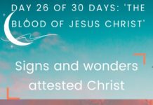 Signs and wonders attested Christ