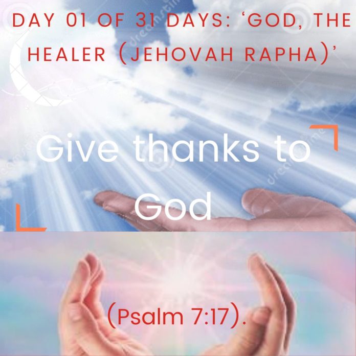 Give thanks to God