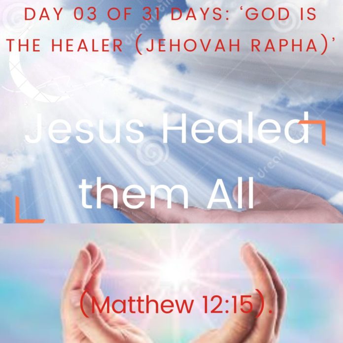 Jesus Healed them All