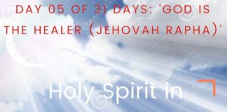 Holy Spirit in Healings