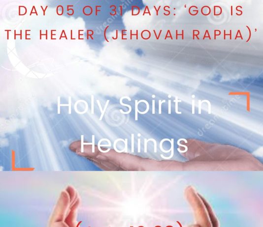 Holy Spirit in Healings