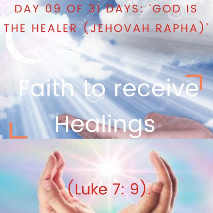 Faith to receive Healings
