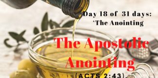 The Apostolic Anointing