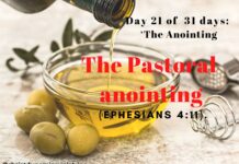 The Pastoral anointing