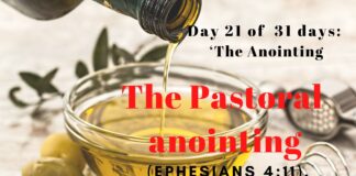 The Pastoral anointing