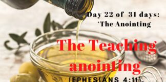 The Teaching anointing