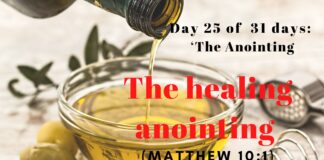 The healing anointing