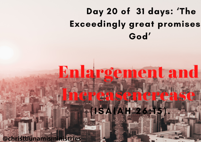 Enlargement and Increase