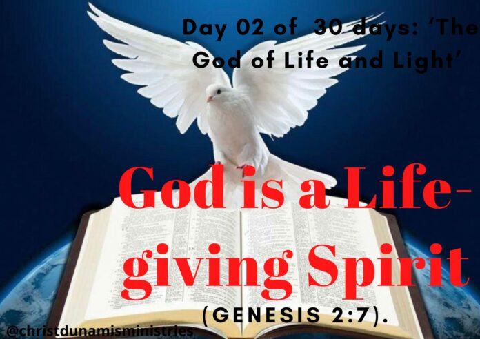 God is a Life-giving Spirit