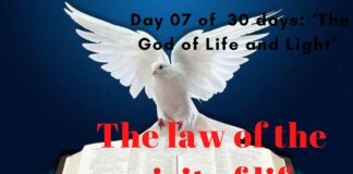 The law of the spirit of life