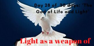 Light as a weapon of deliverance