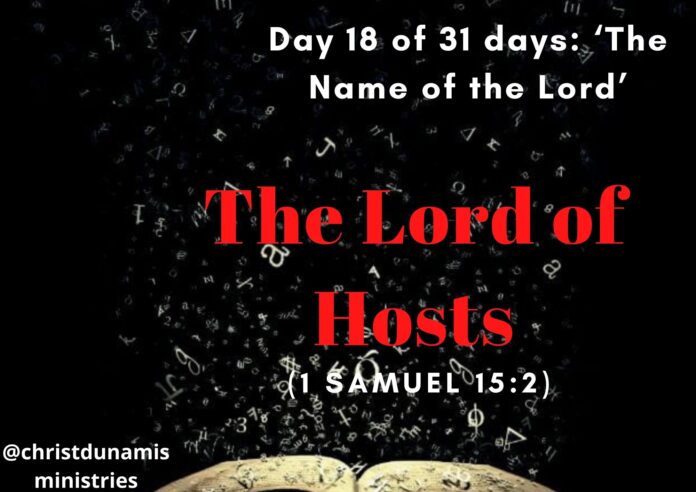 The Lord of Hosts
