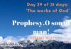 Prophesy,O son of man!