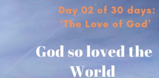 God so loved the World