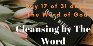 Cleansing by The Word