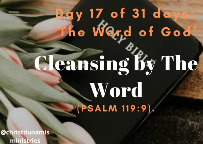 Cleansing by The Word