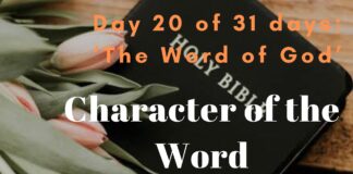 Character of the Word