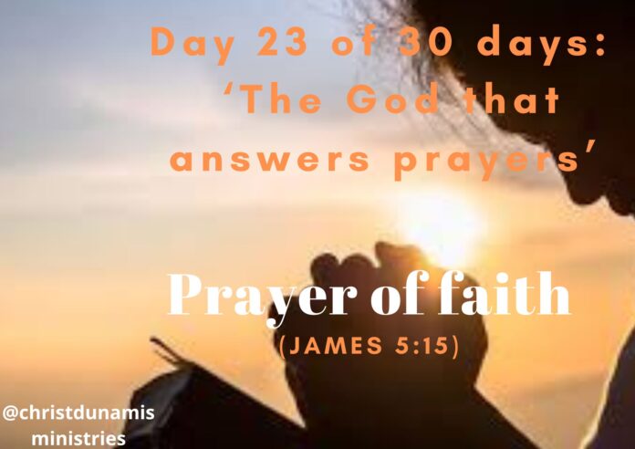 Prayer of faith