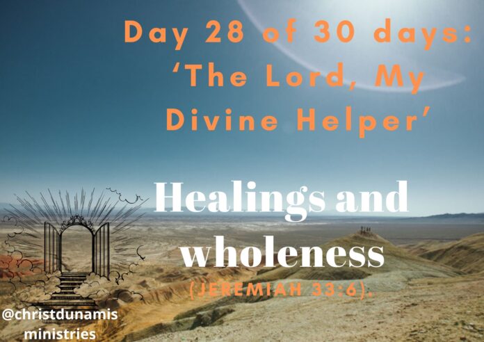 Healings and wholeness