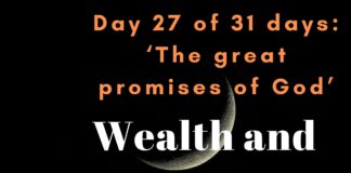 Wealth and riches