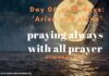 praying always with all prayer