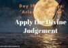 Apply the Divine Judgement