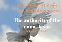 The authority of the name Jesus