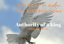Authority of a king