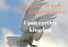 Upon earthly kingdom