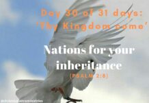 Nations for your inheritance