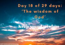 Keep sound wisdom
