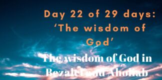 The wisdom of God in Bezalel and Aholiab