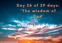 Wisdom is a defence