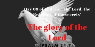 The glory of the Lord