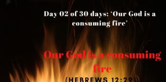 Our God is a consuming fire