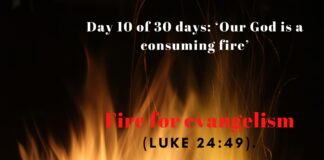 Fire for evangelism