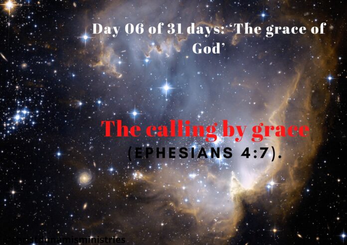 The calling by grace