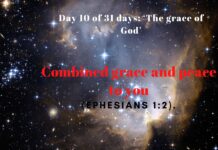 Combined grace and peace to you