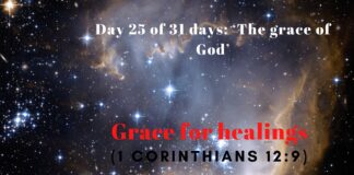 Grace for healings