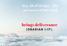 brings deliverance